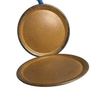 2x VTG McCoy Dinner Plates Pottery Canyon Mesa Coupe Edge 10.35” Diameter