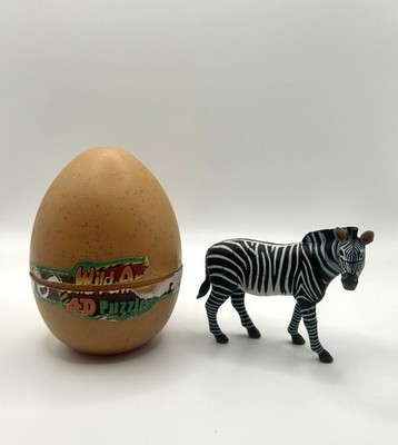Vintage Fame Master 4D Puzzle Zebra Complete