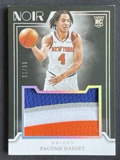 Pacome Dadiet 2024-25 Panini Noir Rookie  Jumbo Patch RC /99 #RJM-PAC