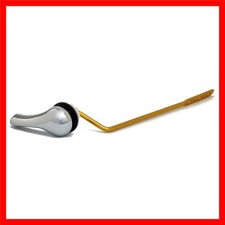 Universal Chrome Toilet Tank Flush Lever   Easy Install, Durable  Stylish