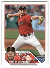 Trevor Stephan 2023 Topps Update Baseball #US272 Cleveland Guardians