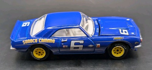 ๐ฅ Vintage Johnny Lightning 1999 - 1968 Chevy Camaro SS(Blue) - Sunoco - Loose - Picture 6 of 11