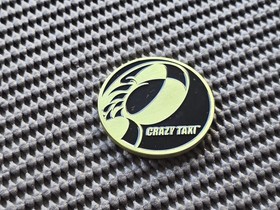 Crazy Taxi Sega Shop UK Coin Medal Exclusive Rare Promo GENESIS SATURN CD 32