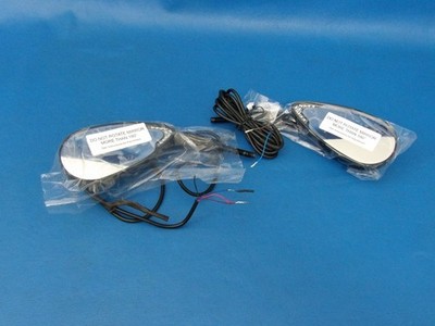For Harley-Davidson Custom Dynamics LED Mirrors Gloss Black 0640-1759