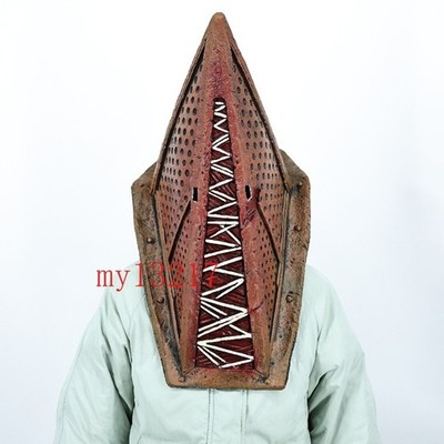 Silent Hill Pyramid Head Cosplay Mask Horror Halloween Performance Party Helmet