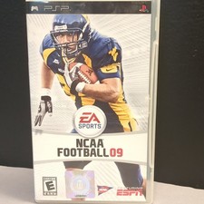 EA Sports NCAA Football 09 (Sony PSP, 2008) E Manual Included