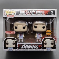 The Grady Twins Chase 2 Pack ~ Funko Pop Movies The Shining in Protector