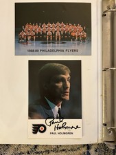 1988-89 Philadelphia Flyers Post Card Set HAND AUTOGRAPHED 25 CARDS