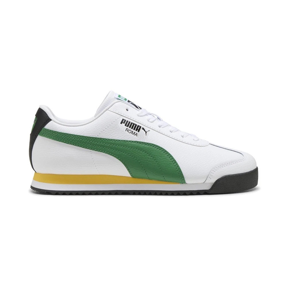 PUMA Roma 24 Standard Lace Up Mens Green Sneakers Casual Shoes 39686819