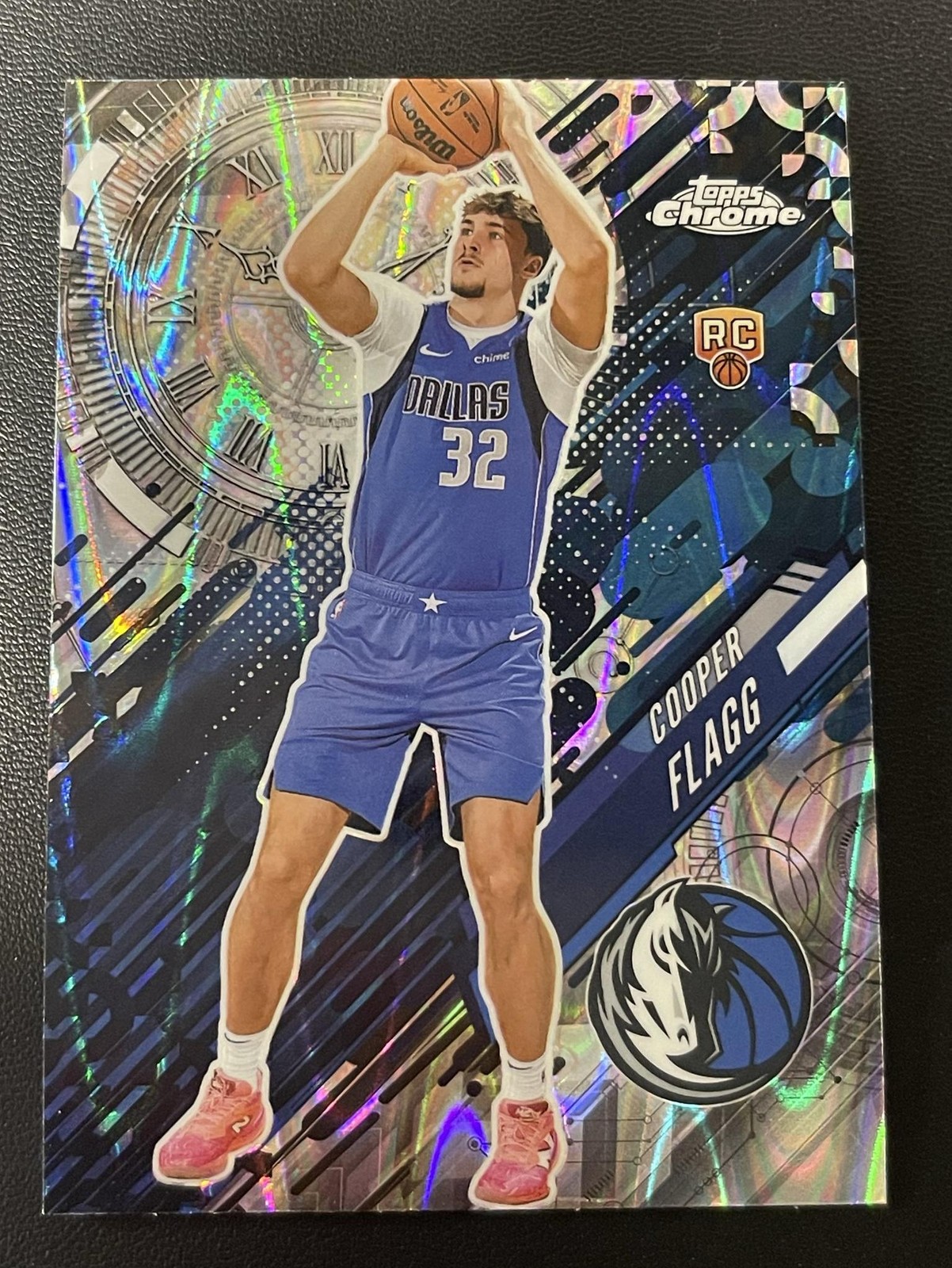 2025-26 Topps Chrome Cooper Flagg Go Time RC Rookie RayWave Refractor