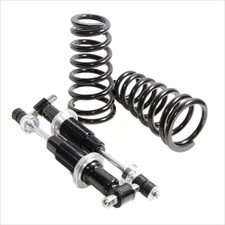 1 Pair Front Coil Over Shock W500lb Spring For Gm A F X G Body Sbc Small Block