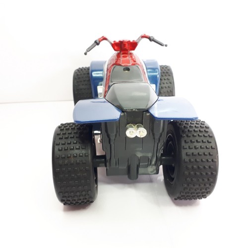 Vintage Marvel Spider-Man Bump & Go ATV 4-Wheeler Quad Bike Toy - 2002 CPII - GC - Picture 6 of 15