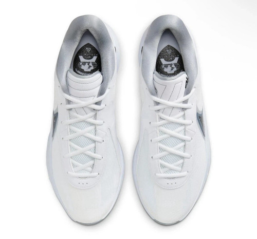 Nike Mens Size 11.5 Giannis Freak 6 White Black Wolf Grey FJ7792-102 - Picture 4 of 6