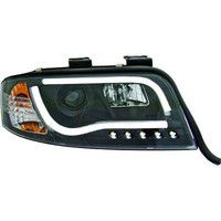 Scheinwerfer Passend FüR Set Audi A6 Baujahr 2001-2005 Klarglas/Schwarz