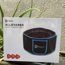 Lifepro ALLEVARED Light Therapy Belt Black LP-ALVRD-BLK New Sealed