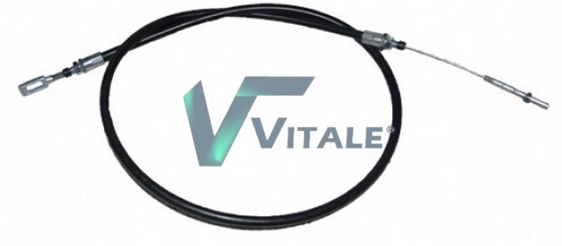Câble d'embrayage agricole pour tracteur Case New Holland 84550093 en acier renforcé de 120cm