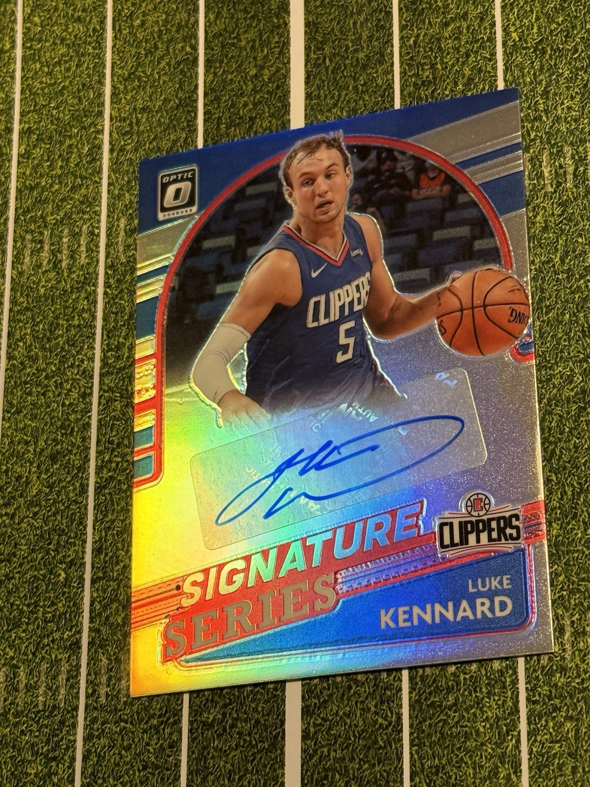 Donruss Optic- AUTOGRAPH LUKE KENNARD 🎯🎯CARD MINT LOS ANGELES CLIPPERS