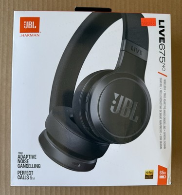 JBL Harman Live675NC Wireless on-ear Bluetooth Headphones - Excellent - PREOWNED