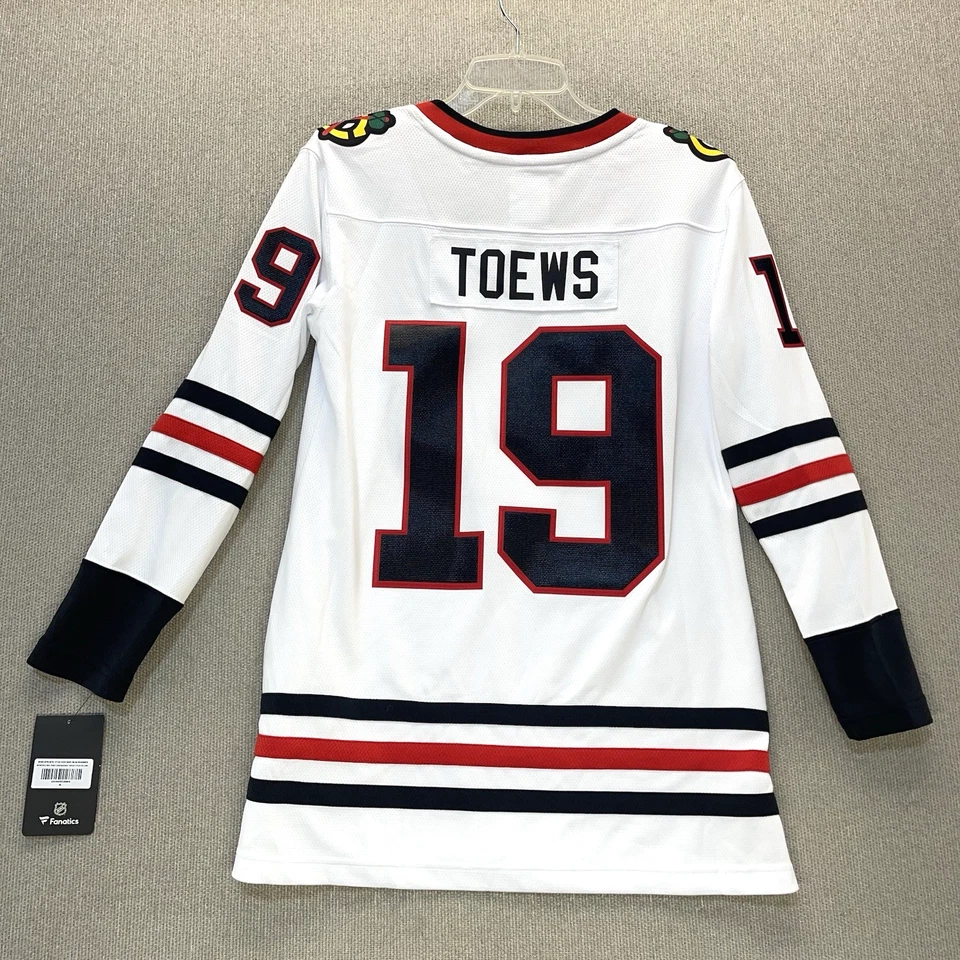 Fanatics Chicago Blackhawks Hockey Jonathan Toews #19 Jersey Womens Medium NWT - Image 2 of 4