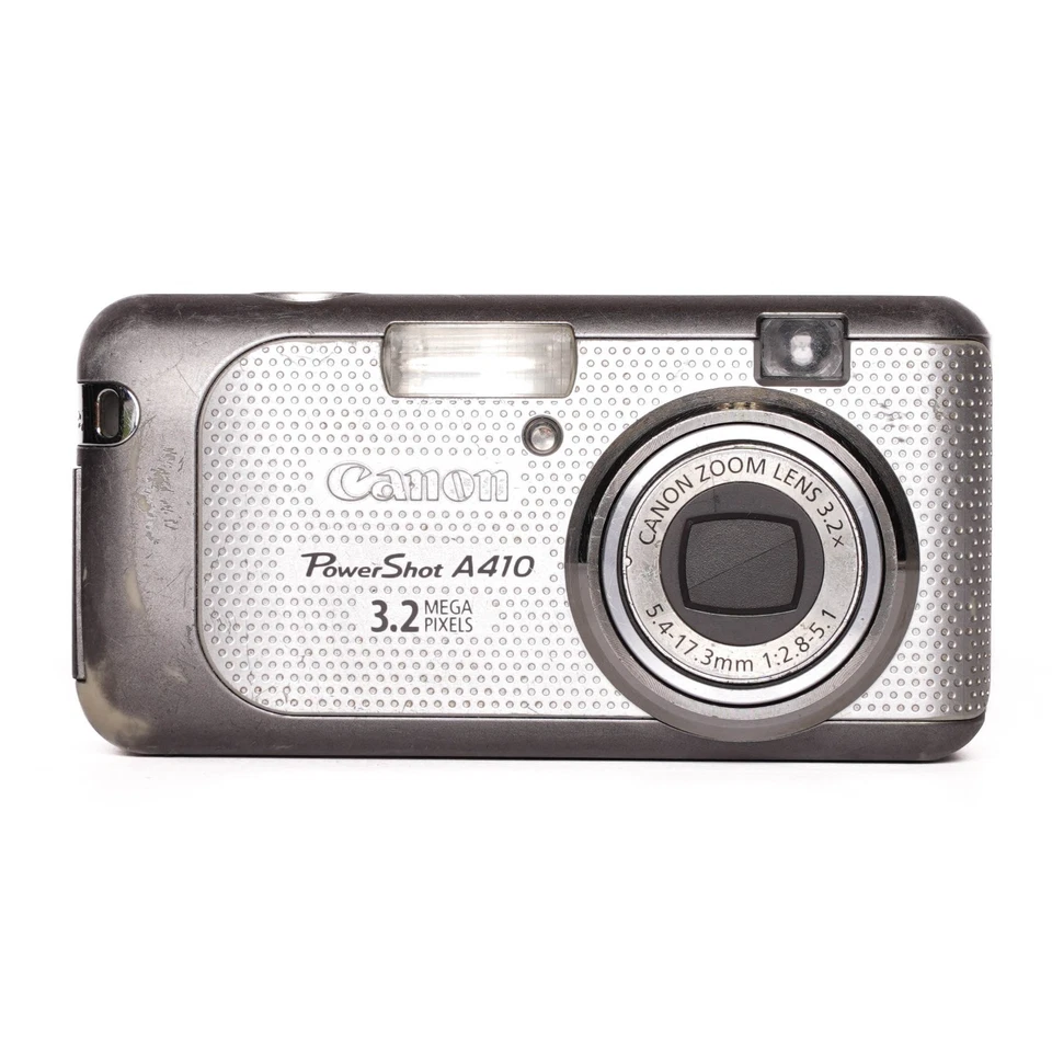 Canon PowerShot A410 3.2MP Digital Camera - Silver - READ DESCRIPTION - Image 4 of 4