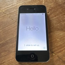 Apple iPhone 4 Smartphone Black Bar Style 5MP Camera Resolution