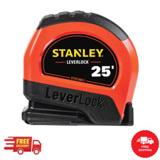 25 Ft. Lever Lock High Visibility Tape Measure