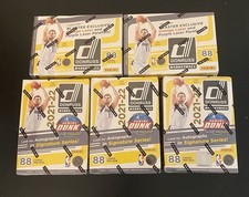 2021-22 (5) DONRUSS BASKETBALL BLASTER BOXES LOOK FOR ORANGE AND PURPLE PARALLEL