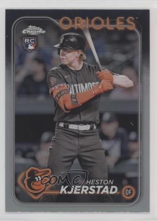 2024 Topps Chrome Refractor Heston Kjerstad #142 0o6v