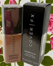 Cover FX Power Play Foundation G 100 Full Size 1.18 oz/35ml, Made in Italy