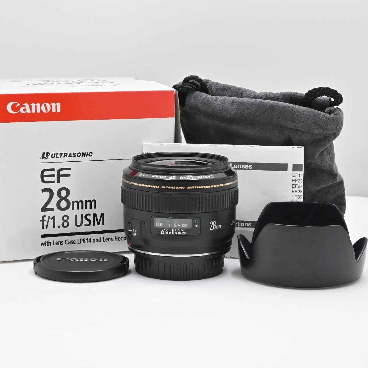 Canon EF 28mm F1.8 USM AF Lens Full Frame EOS Tested Japan | eBay