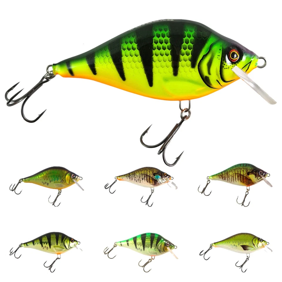 Hybrida Wobbler Crankbait K1 9cm 25g Kunstköder Hecht Barsch Zander Rapfen Wels - Bild 1 von 1