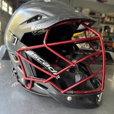 Warrior Cascade Evo Lacrosse Helmet Adult Black Small