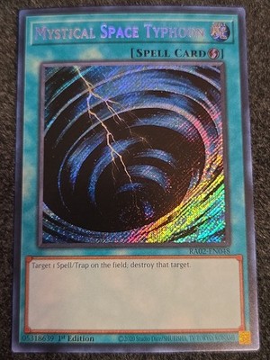 Yu-Gi-Oh! TCG Mystical Space Typhoon RA02-EN048 Secret Rare - NM - 1st Ed.