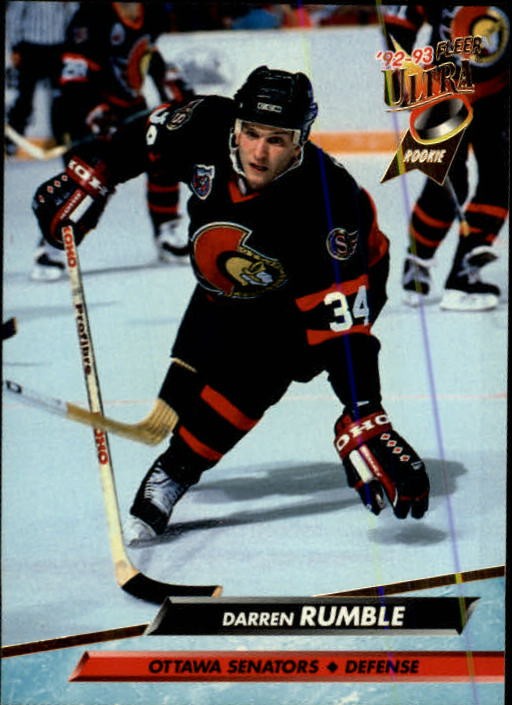 1992-93 Ultra #148 Darren Rumble - HKY