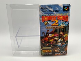 SUPER DONKEY KONG 2 Country 2 Super Famicom With Box & Manual US Seller SFC1009