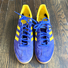 adidas Handball Spezial Purple Suede Low Top ...