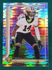 2025 Topps Chrome KOOL-AID MCKINSTRY Pulsar Refractor  Saints 