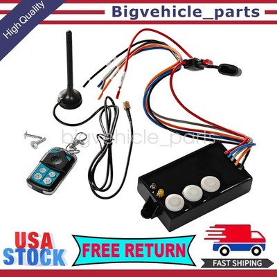New Dump Trailer Wireless Remote Control System 12V Hydraulic Lift Winch G3-H01