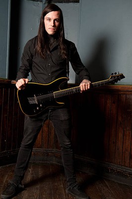 Ryan Sitkowski lead guitarist of metalcore band Motionless in White Old Photo 6