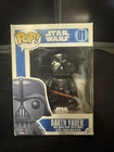 Funko Pop! Star Wars Darth Vader #01 Blue box Large Font 1st Release
