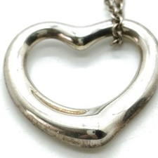 Tiffany and Co. Necklace Peretti Open Heart Silver 925 2903970