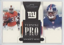 2007 Playoff Prestige Turning Pro Sinorice Moss #TP-8 n1u