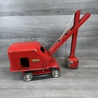 Vintage Pressed Steel 1950s Tonka Steam Shovel Crane