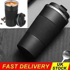 Travel Insulated Coffee Cup Mug Thermal Flask Vacuum Thermos Stainless Steel