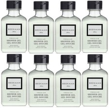 Beekman 1802 Fresh Air Shower Gel Lot of 8 Each 1oz Bottles. Total of 8oz