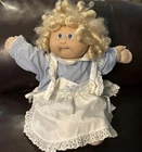 1982 Cabbage Patch Kid Girl Blonde Cornsilk Hair Blue Eyes