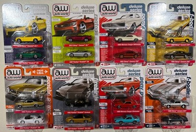 NEW 2025 Auto World Target Exclusive 2 Pack FIREBIRD, CAMARO LOT 8  VHTF