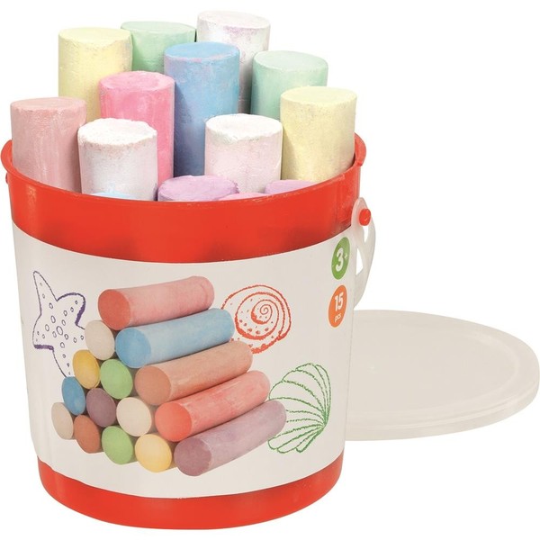 Toys Pure StraßEnmalkreide 10 Malkreide Im Eimer Jumbo Kinderkreide Set NEU OVP-image
