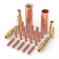 MIG Welding Gun Kit .023/.030/.035 Tip Nozzle Diffuser for Lincoln Magnum 100L