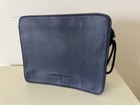 Moroccanoil Navy Cosmetic Makeup Travel Bag - - 9.5" x 8" x 3" . New/ never used — photo 1